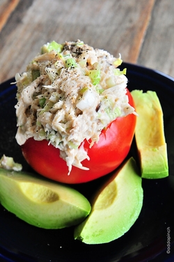 Sidedish - How to make crab salad with real crab meat recipes